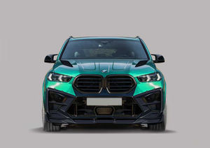 Kit de Carrocería de Fibra de Carbono Seca <span class=keywords><strong>Aulen</strong></span> Design para BMW X5M, Capó, Alerón Delantero, Difusor Trasero, Alerones Laterales, Aerokit, Venta Especial, Tuning - Product Image 4