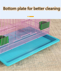 鉄線金属メッシュ装飾屋外鳥ダックチキンピジョンオウム大きな繁殖ケージ安い価格トレイ - Product Image 5