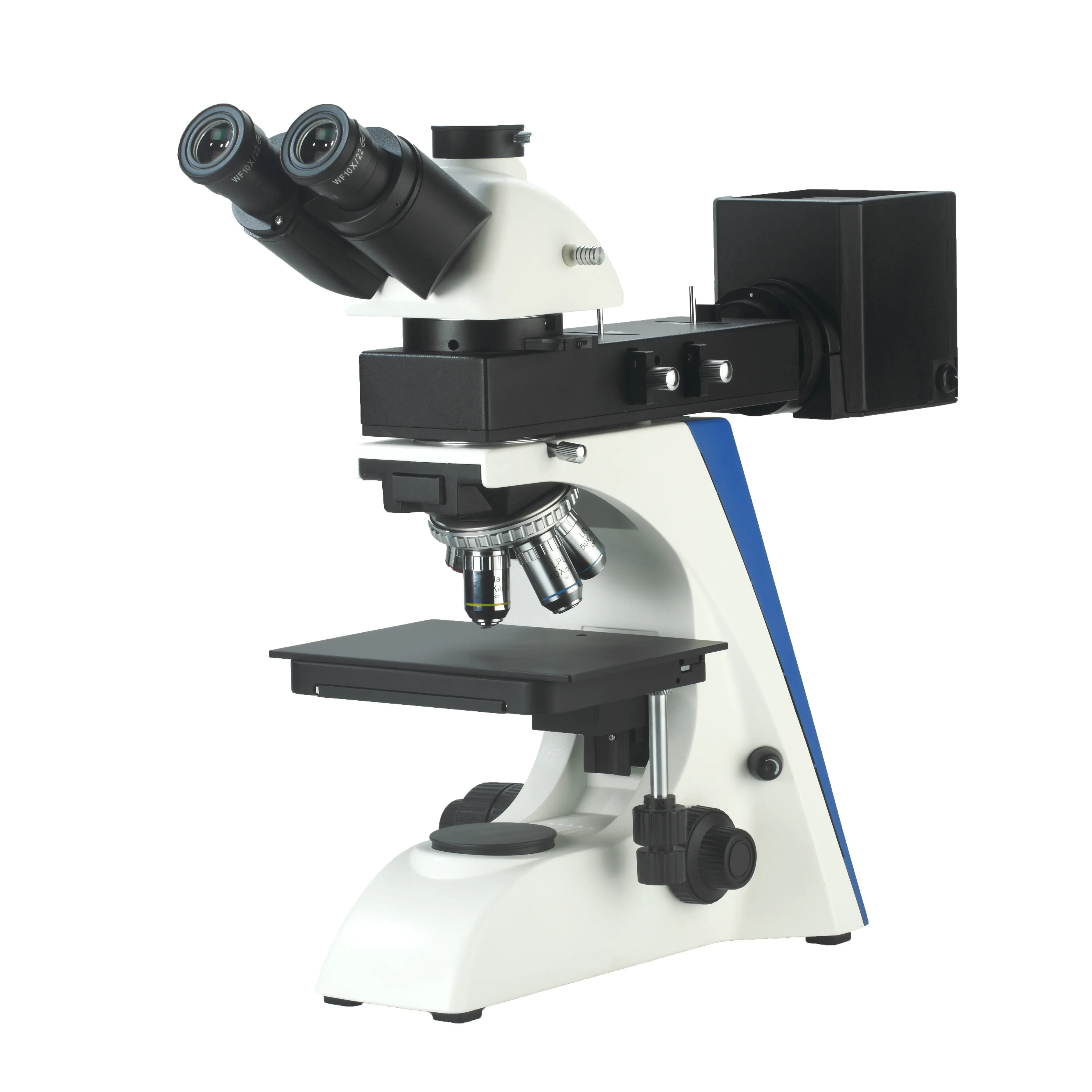 Microscopio metalúrgico de La serie AJX-300M, con objetivo semiapocromático infinito