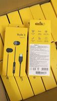 TYPE-C Buds 3 Microphone HD en ligne classique Contrôle des appels musicaux intégrés Écouteurs sans enchevêtrement 14.2mm pour Realme