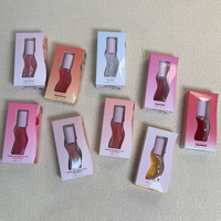 Gloss à lèvres vegan hydratant à haute pigmentation et paillettes de luxe, longue durée, brillant, marque personnalisée, mode, huile à lèvres infusée au miel