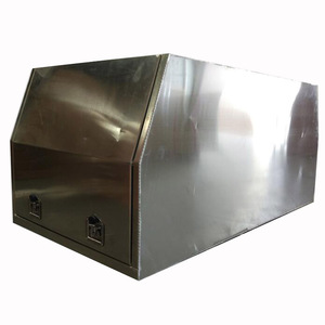 Boîte à outils de ramassage en <span class=keywords><strong>aluminium</strong></span> de vente directe du fabricant personnalisée double Cab1800(<span class=keywords><strong>L</strong></span>)x1780(W)x860(H) plateau en <span class=keywords><strong>aluminium</strong></span> auvent en alliage - Product Image 3