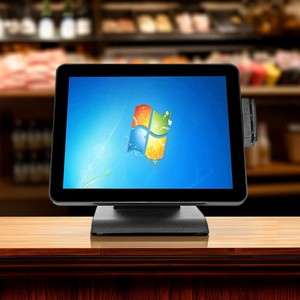Nhà máy tùy chỉnh rẻ hơn PC Countertop thu ngân máy cảm ứng <span class=keywords><strong>POS</strong></span> hệ thống S610 monoblock <span class=keywords><strong>POS</strong></span> - Product Image 5