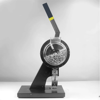 Machine à poinçonner les œillets semi-automatique en acier inoxydable de 10 mm pour bannières souples, presse manuelle pour œillets pour post-traitement