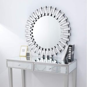Modern Luxury Brown 3D Trend 4mm Thick USB <b>Light</b> Source Fashion Living Room Bedroom Wall <b>Mirror</b> Home Decoration Large Art <b>Mirror</b> - Product Image 5
