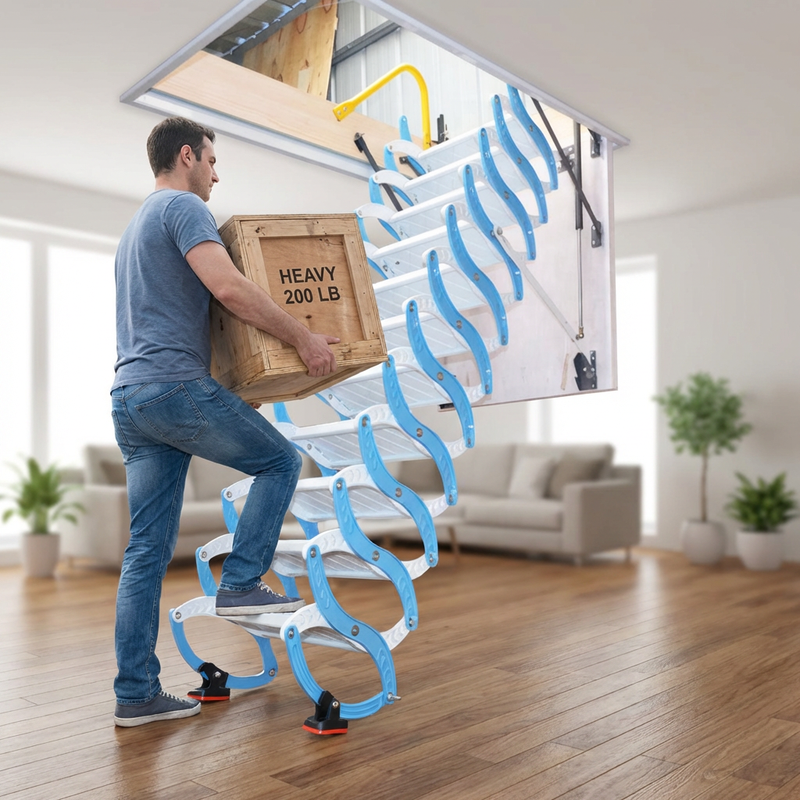 Escalera Telescopic Ladder Aluminum Telescopic Ladder