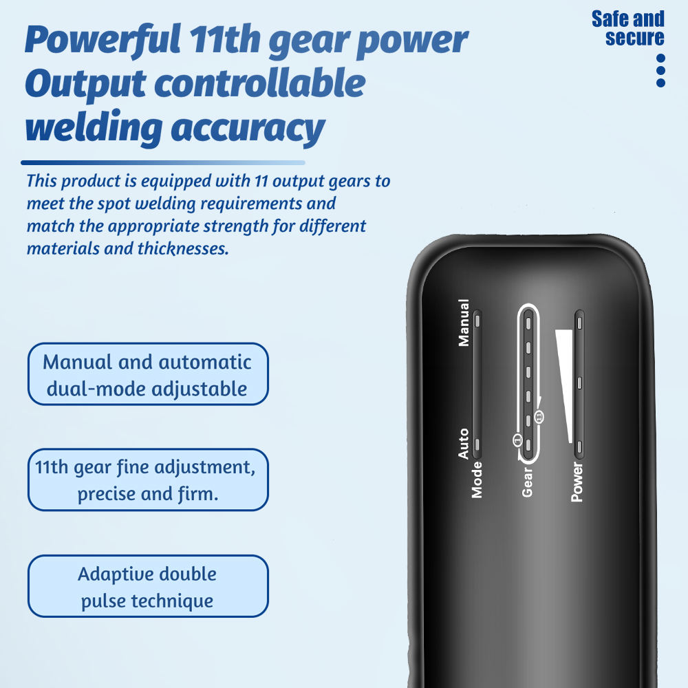 Saldatore A Punti 8000W Portatile - Per Batterie Al Litio E Lamiere Sottili - Foto 6