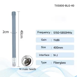 เสาอากาศไฟเบอร์กลาส Ebyte TX5800-BLG-40 ระยะไกล ความเสถียรสูง หัวต่อแบบ N ตัวผู้ ข้อศอก 11dBi กำลังขยายสูง 50Ω 5.8GHz - Product Image 2