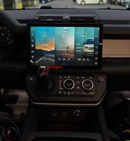Pemutar DVD Radio mobil 13 "8 + 128gb, untuk Land Rover Landrover Defender mendukung sistem pabrik dengan navigasi GPS