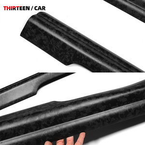 Acabamento de soleira de porta em fibra de carbono seca forjada para BMW M2 G87 Série <span class=keywords><strong>2</strong></span> G42 M240I M225 235 G87 M2, decoração de soleira de porta. - Product Image 5