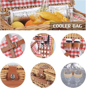 <b>Hamper</b> Boxes Luxury Rectangle Spa <b>Gift</b> Basket in Bulk Empty Wicker Basket Made of Willow Personalized Large <b>Gift</b> <b>Hamper</b> <b>Box</b> - Product Image 6