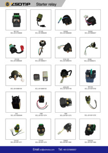 Relais de démarreur de moto en gros OEM 38500-KKDK-900/5TN-H1940-00 Interrupteur magnétique de démarreur pour YZF-R125/YZF125/YQ50 Nitro/<span class=keywords><strong>WR125X</strong></span> - Product Image 5