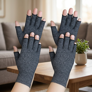 Gants sans doigts, demi-doigts, compatibles écran tactile, légers, pour sports de plein air, pour hommes, femmes, unisexe, toutes saisons, polyester, lycra - Product Image 1