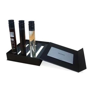 Bouteilles de vin en <span class=keywords><strong>verre</strong></span> borosilicate personnalisées de 50 ml et 100 ml avec logo personnalisé, <span class=keywords><strong>tube</strong></span> à vin en <span class=keywords><strong>verre</strong></span>, <span class=keywords><strong>tube</strong></span> à <span class=keywords><strong>whisky</strong></span> avec emballage - Product Image 2