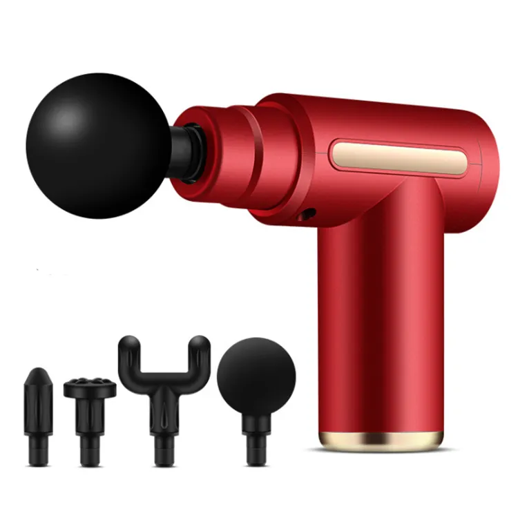 Muscle mini massage gun powerful hand machine massage gun drop shipping with screen