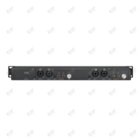 Kit de Moniteur de Studio sans Fil Lavalier pour Performance Scénique, Système de Retour Sonore Intra-Auriculaire 2 Canaux