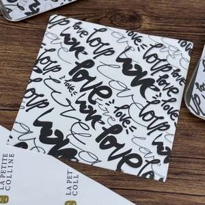 Papier alimentaire anti-graisse pour boulangerie, papier d'emballage de qualité alimentaire, papier ciré pour hamburgers, logo personnalisé imprimé, papier d'emballage - Product Image 2