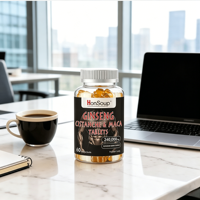 OEM ODM Campuran Herbal Ginseng Cistanche Maca Suplemen Pendukung Vitalitas dan Kesehatan Harian