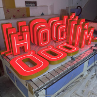Letras 3D con Iluminación LED para Exteriores, Resistentes al Agua, Personalizadas por el Fabricante, Letreros LED para Fachadas de Tiendas