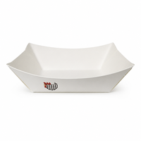 Barquettes jetables personnalisées en papier kraft pour nachos, poulet frit, frites et autres plats – Vente en gros