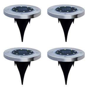 Luz LED Solar <span class=keywords><strong>de</strong></span> tierra impermeable, lámpara <span class=keywords><strong>de</strong></span> punto subterráneo para jardín, decoración <span class=keywords><strong>de</strong></span> patio, para exteriores - Product Image 3