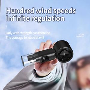 Ventilador de Enfriamiento Portátil sin Aspas con Humidificador, Batería de 2000 mAh/USB, Manual, Eléctrico, Bajo Ruido, para Auto/RV, 100 Velocidades - Product Image 6