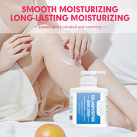 Lait Corporel Éclaircissant Naturel aux Peptides de Collagène Hydratant Raffermissant Anti-Âge Crème Corporelle à l'Acide Lactique pour Femmes