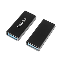 Adaptateur USB 3.0 mâle à femelle, connecteur d'extension USB 3.0 haute vitesse 10 Gbit/s pour ordinateur portable