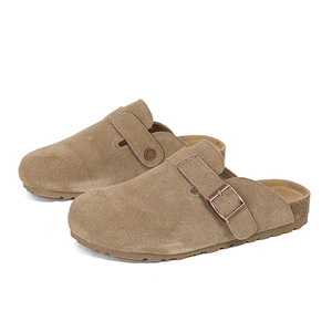 2024 estate firmate zoccoli da <span class=keywords><strong>donna</strong></span> muli di alta qualità in vera pelle scarpe basse da <span class=keywords><strong>donna</strong></span> morbide nuove <span class=keywords><strong>pantofole</strong></span> da giardino - Product Image 4