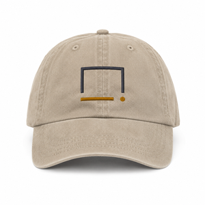 Cappellino da papà in cotone lavato stile museo moderno, con logo ricamato personalizzato, ideale come regalo OEM per gallerie d'arte e negozi. - Product Image 1