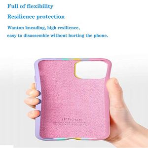 เคสป้องกันโลหะอิเล็กโทรเพลทสีรุ้งพับได้สำหรับ12 11 PRO MAX x XS XR 6 6 plus 6S 7 8 - Product Image 3