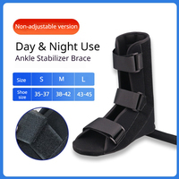 Chaussures orthopédiques en T pour la rééducation des fractures, thérapie physique, orthèses anti-rotation avec fixation, design portable et pliable