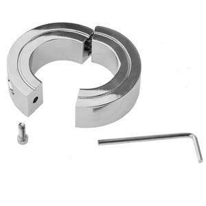 Stretcher per Testicoli in Acciaio Inox con Peso, Anello Scrotale, Giocattoli Erotici, Stretcher Articolato per <span class=keywords><strong>Uomo</strong></span>, Anello Pendente per Castità - Product Image 4