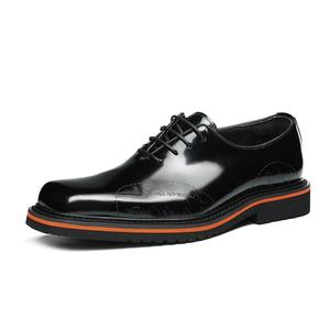 2025 nouvelles chaussures en cuir marron faites à la main hommes en cuir de haute qualité britannique couleur supérieure affaires chaussures décontractées formelles pour hommes - Product Image 2