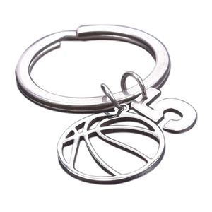 Llaveros de Baloncesto Huecos de Aleación de Zinc, a la Moda, Impermeables, de Alta Calidad, Recuerdos de Viaje, Adornos y Accesorios al por Mayor - Product Image 3