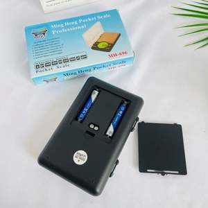 Richmoon 不锈钢珠宝钻石袖珍秤 0.01g 精度 600g 容量 绿色背光液晶显示屏 2 AAA 电池 1 年保修 - Product Image 2