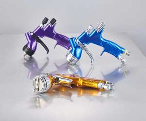 <span class=keywords><strong>Pistolet</strong></span> de <span class=keywords><strong>peinture</strong></span> HVLP Proeam pour la réparation et la finition de carrosserie automobile, avec buse de 1,3/1,7 mm, capacité du gobelet de 600 cc, en alliage d'aluminium - Product Image 4