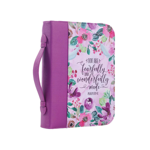 Muestra Gratuita: Bolso de Mano Casual de Cuero Personalizado para Mujer, con Cierre de Cremallera y Cruz Grabada, para la Biblia - Product Image 1