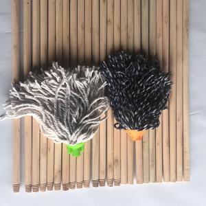 <span class=keywords><strong>Balai</strong></span> de nettoyage domestique naturel faisant la machine avec du fil de coton de bâton de vadrouille en bois et outil de nettoyage ménager de tête de tissu <span class=keywords><strong>synthétique</strong></span> - Product Image 3