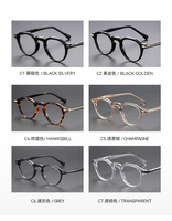 Lunettes de lecture vintage en métal de haute qualité, monture en acétate rétro, unisexe, pour femmes et hommes