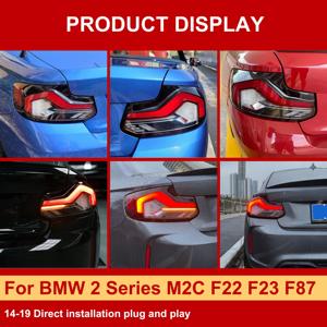 J bir araba parçaları eski Model BMW 2 serisi için yeni park lambaları yükseltme M2C F22 F23 F23 2014-2019 arka lamba fişi yükseltme ve oynamak - Product Image 4