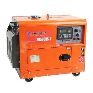 Exalibur מתח אוטומטי אוטומטי 5kva אנרגיה טורבינת רוח חינם שלב יחיד אילם גנרטור דיזל - Product Image 3