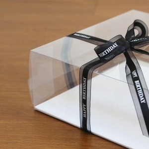 Wholesale Clear Plastic PET Packaging <b>Boxes</b> Transparent High Quality Rectangle Box - Product Image 2