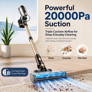 20000Pa Cordless Handheld <b>Vacuum</b> Cleaner Brushless Motor HEPA Filter <b>Portable</b> Stick <b>Vacuum</b> Household Floor Carpet <b>Vacuum</b> Cleaner - Product Image 1