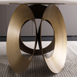 Nhà Máy Bán Buôn Bàn Ăn Hiện Đại Từ Đá Cẩm Thạch Trắng Cho Đồ Nội Thất Phòng Ăn Bộ Đồ Ăn Tối - Product Image 4