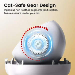 Caja de Arena Inteligente para Gatos con Control por Aplicación WIFI AFP, Autolimpiable, Contenedor de Residuos Grande de 15L, Inodoro Automático para Gatos con Sensor de Protección de Seguridad - Product Image 3