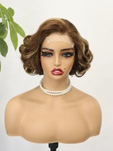 วิกผมลูกไม้แบบหยิกเด้งดึ๋ง 100% <span class=keywords><strong>ผม</strong></span>แท้บราซิล วิกผมลูกไม้ 4x4 แบบดิบธรรมชาติ วิกผมเรมี่แบบลูกไม้เด้งดึ๋งสำหรับผู้<span class=keywords><strong>หญิง</strong></span> - Product Image 3