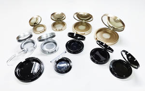 Boîte à fard à paupières vide en plastique ABS léger de qualité supérieure avec logo personnalisé pour poudre libre et usage cosmétique - Product Image 4