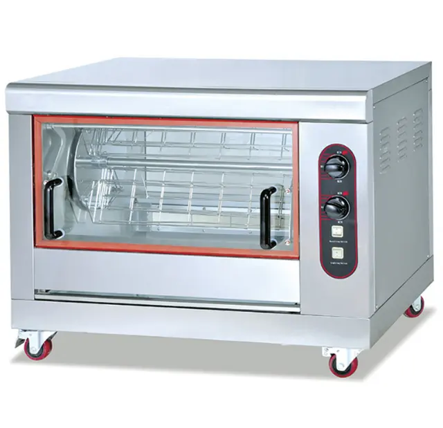 Produsen Diskon Besar Mesin Panggangan Ayam Panggang Gas Oven/Pemanggang Ayam Panggang Roti Bakar Oven Gas
