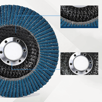 Disque à lamelles abrasif Dongtai 115 mm pour meuleuse d'angle, grain 40/60/80/120, pour le traitement de l'acier inoxydable, disque de ponçage métallique, ODM OEM